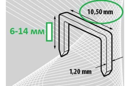 Мебельный степлер GROSS Aluminium 140 алюм. корпус, рег. удара, тип скобы 140, 300, 6-14 мм 41007