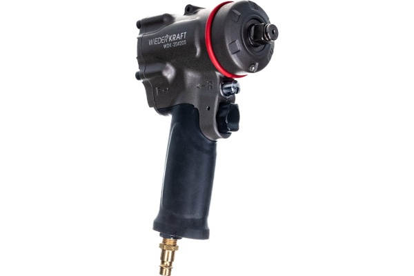 Компактный пневматический ударный гайковерт WIEDERKRAFT 1/2", 1200 Нм, 119 мм  WDK-20420S