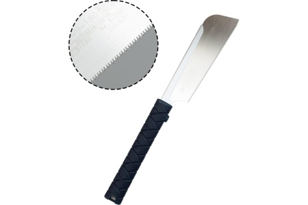 Обушковая японская пила Mikitool Gyokucho Dozuki Jushi 180мм, шаг 1,5мм, пластиковая рукоять М00020370