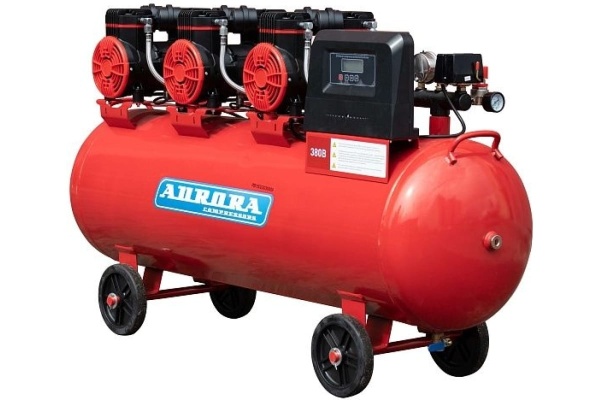 Компрессор Aurora PASSAT-150 MODULE тихий, безмасляный, 150 л, 750л/мин, 4.35 кВт 35012
