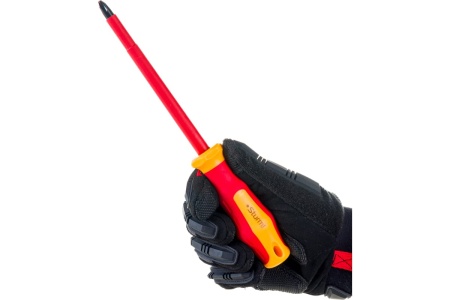 Крестовая отвертка Sturm 1040-17-PH3-150 ДИЭЛЕКТРИЧЕСКАЯ, эрго ручка, PH3х150мм