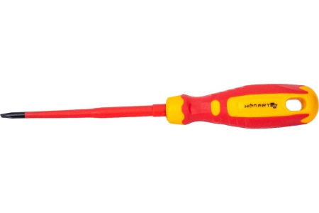 Набор диэлектрических отверток HOEGERT TECHNIK 1000V и индикатор напряжения 6 шт., ложемент HT7G137