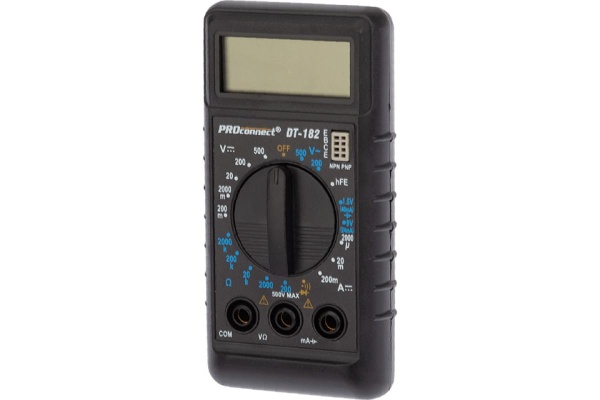 Портативный мультиметр PROconnect М-18 13-3014