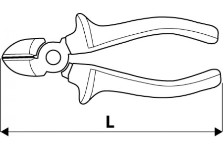 Боковые кусачки TOPEX 160 мм 32D106