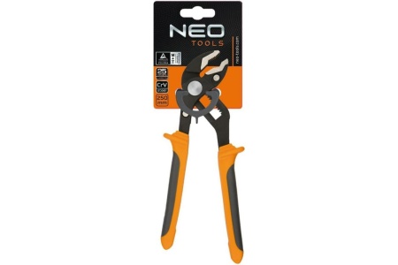 Трубные клещи NEO Tools 250 мм диапазон 0-42 мм 01-204