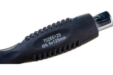 Отвертка Forsage шлицевая силовая магнитная под ключ Profi S2 SL6.5х125мм 26913