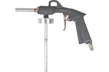 Пистолет для антигравийных и антикоррозийных составов под Евробаллон Airline с прямым соплом 50 мм ATBU050