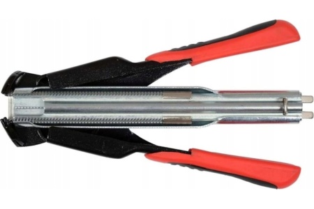 Ручной клипсатор для сетки YATO 190мм + 1000 стальных с-образных скоб YT-51470