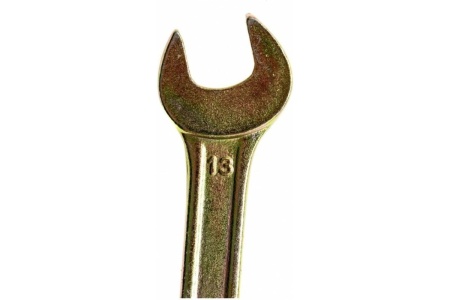 Рожковый ключ,12x13 мм, желтый цинк СИБРТЕХ 14305