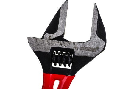 Разводной ключ SKRAB с тонкими губками 140мм Короткий RED 0-34mm 23526