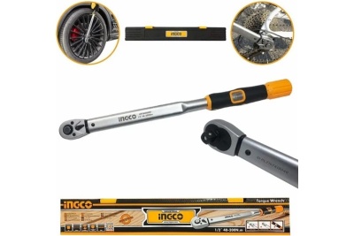 Динамометрический ключ INGCO INDUSTRIAL 1/2" 40-200 Нм HPTW200N1