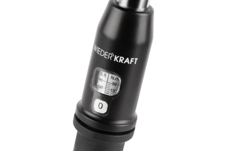 Динамометрический ключ WIEDERKRAFT 50-350 Нм, реверсивная трещотка с квадратом 1/2 WDK-NS50350