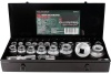 Набор торцевых головок ROCKFORCE 3/4"DR 6-гранных, 17-50 мм, 1"DR, 26 предметов RF-68263-5