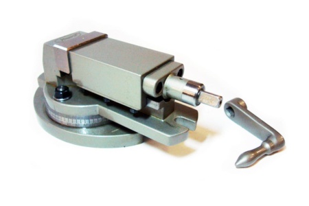 Тиски станочные поворотные 50мм VISPROM 0017