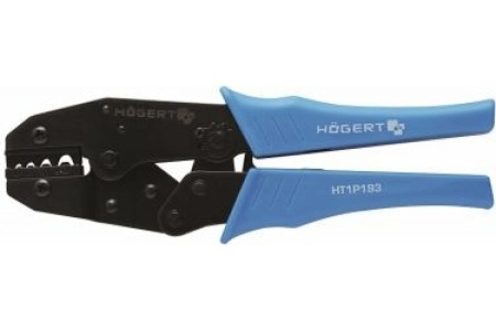 Пресс-клещи для сжатия клемм HOEGERT TECHNIK диапазон: от 1.0 до 10.0 мм2 20-8 AWG HT1P193