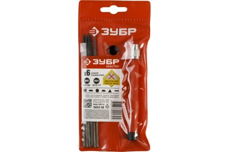 Набор надфилей ЗУБР 140 мм 6 предм. 16053-H6