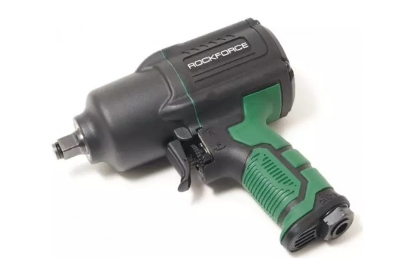 Ударный пневмогайковерт с регулировкой усилия ROCKFORCE набор головок RF-82549K4