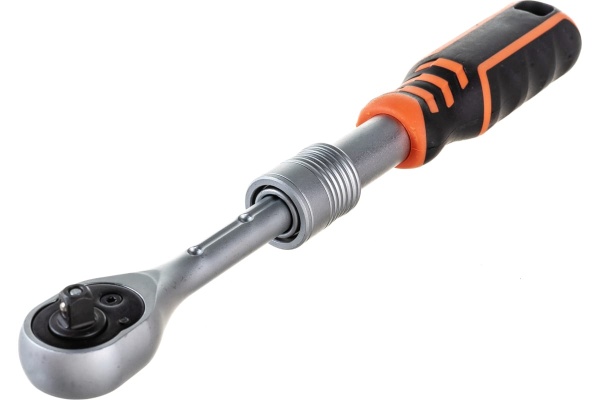 Телескопическая трещотка AV Steel 1/4 72 зубца 190-225мм AV-508670 Телескопическая трещотка AV Steel 1/4 72 зубца 190-225мм AV-508670