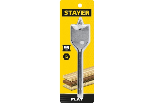 Сверло по дереву перовое STAYER Flat 40x152 мм 2950-40_z01
