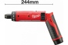 Аккумуляторная отвертка Milwaukee M4 D-202B 4933440475