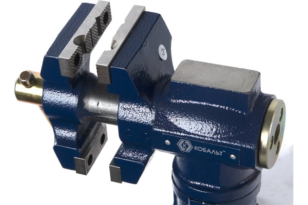 Тиски (слесарные, поворотные, настольные) КОБАЛЬТ 910-010