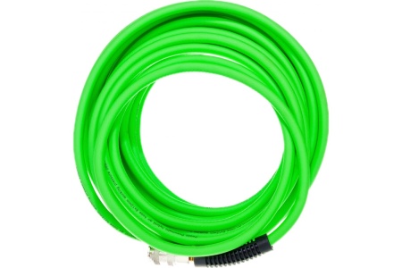 Шланг резиновый профессиональный с быстросъемными соединениями и пвх покрытием (15 м; 6х12 мм; 20 бар) Pegas 4928