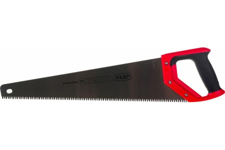 Ножовка по дереву 500 мм (3D-заточка, каленая, крупный зуб) КЕДР 035-5005 24841