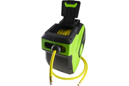 Шланг воздушный втягивающийся на катушку (20 м; 9.5; 3/8") JBM 53583