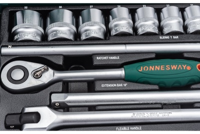Набор торцевых головок 1/2"DR Jonnesway 10-32 мм S04H4524S