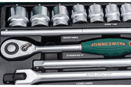 Набор торцевых головок 1/2"DR Jonnesway 10-32 мм S04H4524S