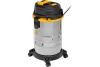 Строительный пылесос Denzel rvc30, 1400 вт, бак 30 л, шланг 3 м, розетка с автосинхр 28203