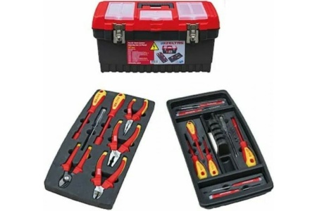 Набор инструментов в ящике IZELTAS пластик, 19" 8440001023