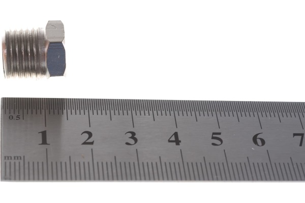 Переходник RN14-RV18 наружная резьба 1/4" - внутренняя резьба 1/8" CONCORDE 6619337