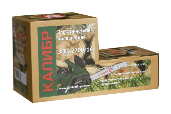 Электрическая цепная пила Калибр ЭПЦ-2200/16 00000057636