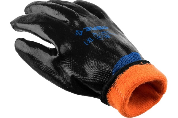 Утепленные перчатки ЗУБР Арктика, двухслойные, размер L-XL, 11469-XL