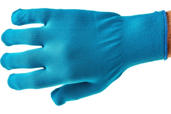 Перчатки Россия нейлон, ПВХ точка, 13 класс, цвет ультрамарин, XL 67846