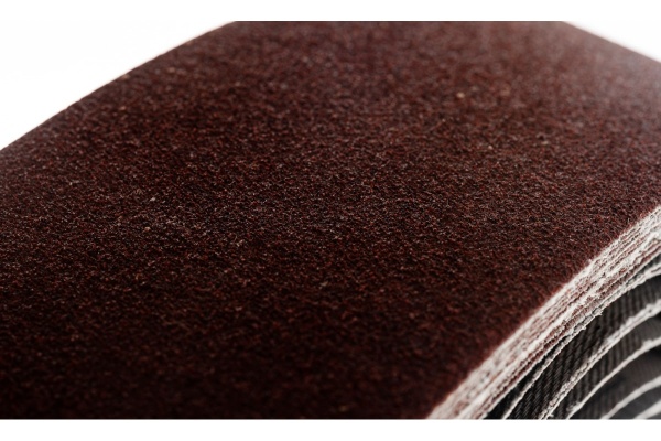 Лента абразивная бесконечная (10 шт; 75x533 мм; P 100) MATRIX 74237