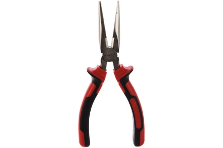 Прямые никелированные длинногубцы 180 мм MATRIX NICKEL 17166