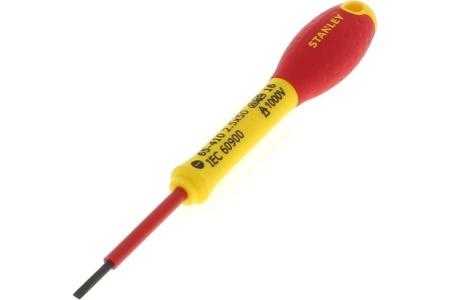Диэлектрическая отвертка FATMAX 1000V 2.5 х 50 мм Stanley 0-65-410