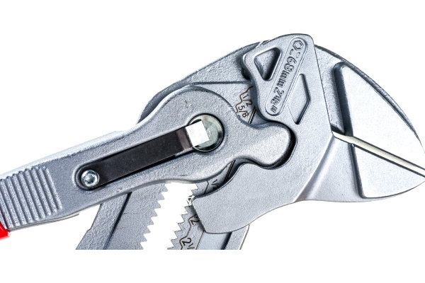 Клещи переставные Knipex, 68 мм (2 1/2"), 300 мм, хром, 1-к ручки, KN-8603300