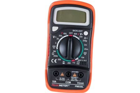 Цифровой мультиметр PEAKMETER PM830L 17119