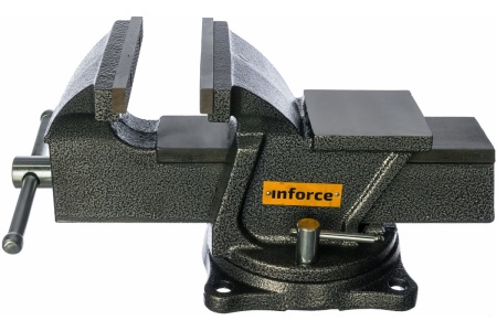 Поворотные слесарные тиски 150мм Inforce 05-23-03