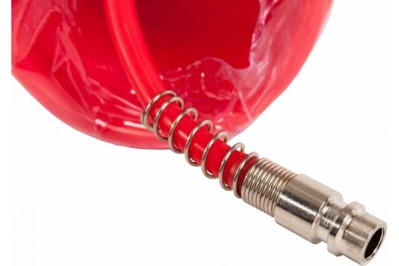 Шланг пневматический (15 м, спиральный, разъем EURO) Quattro Elementi 770-957