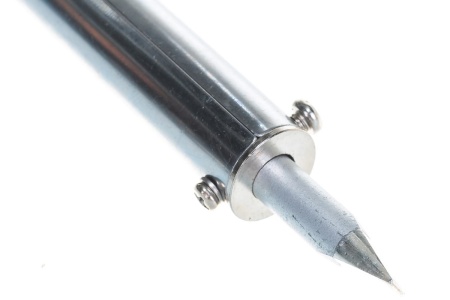 Двухкомпонентный электропаяльник Зубр Эксперт рукоятка жало ДСС форма клин 100 Вт 55402-100