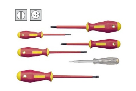 Набор из 6-ти отверток VDE до 1000В Klauke klkKL390IS