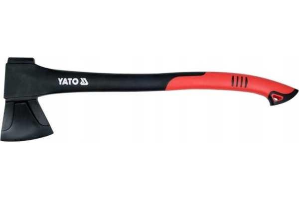 Топор-колун YATO 1600 гр 60 см, нейлоновая прорезиненная ручка YT-80081