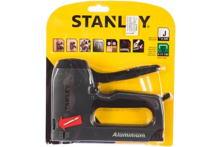 Степлер с регулировкой силы удара High/Low для скоб типа G 6-14мм и шпилек J 12-15мм Stanley Heavy Duty 6-TR250