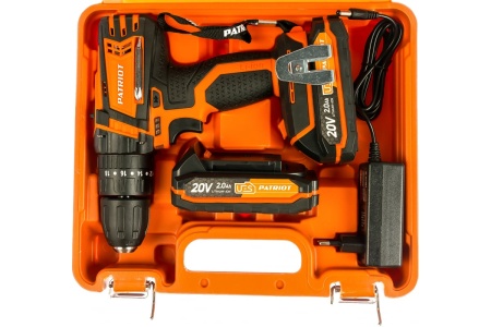 Аккумуляторная дрель-шуруповерт PATRIOT BR 201UES-h 180201205