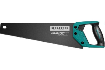 Ножовка для точного реза Kraftool "Alligator BLACK", 400 мм, 11 TPI 3D зуб, 15205-40