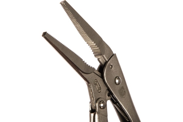 Удлиненный зажим с фиксатором 230мм Berger BG BG1170